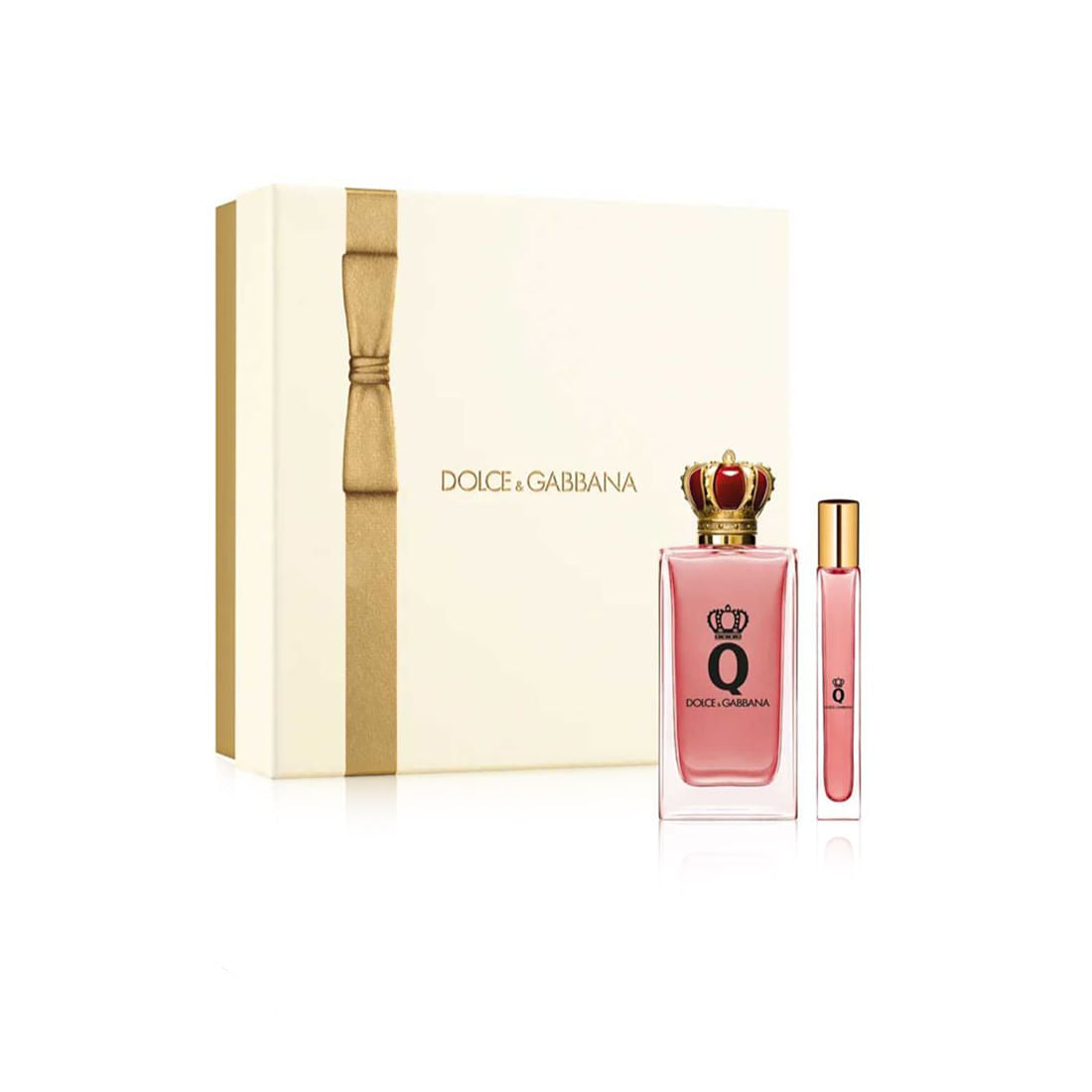 Dolce & Gabbana Gift Set: Q by Dolce & Gabbana Eau de Parfum Intense + Q by Dolce & Gabbana Eau de Parfum Intense 10ml