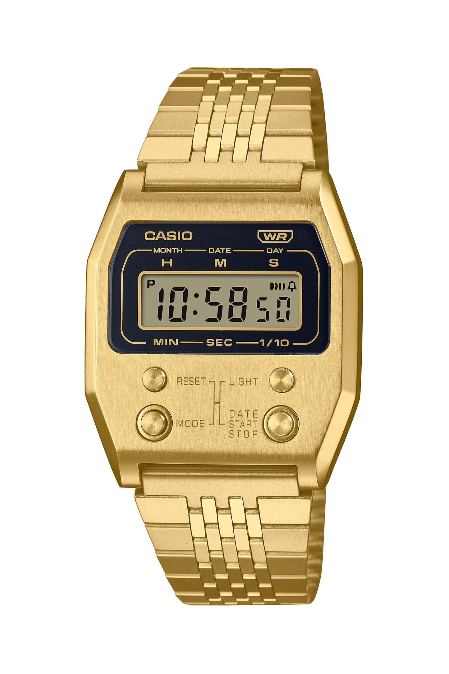 Men's Premium Vintage Gold Digital Watch