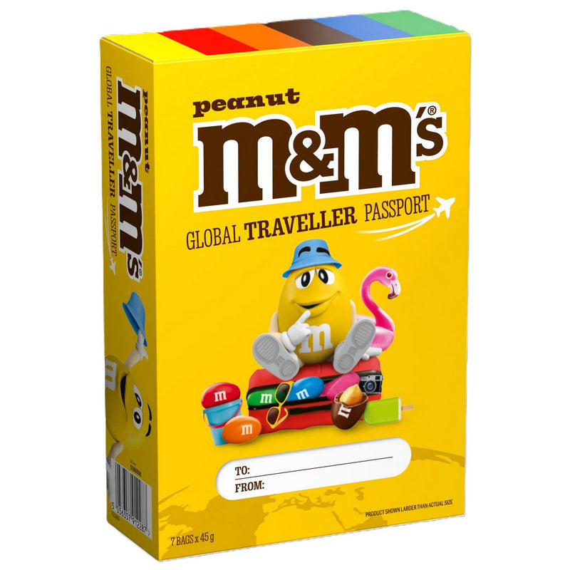 Chocolates M&M Peanut Passport Caja - 315g