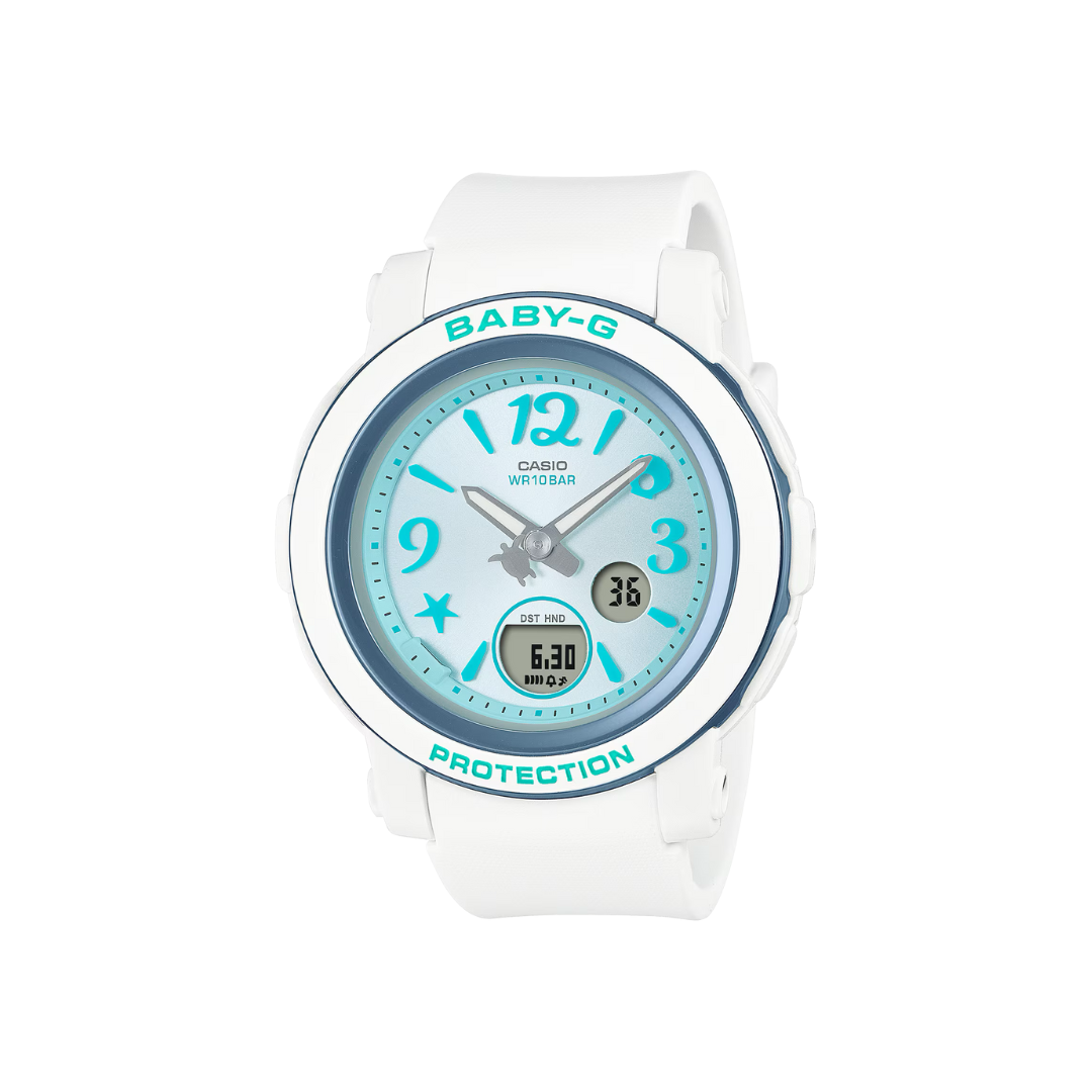 Women's White Youth Analog-Digital Watch