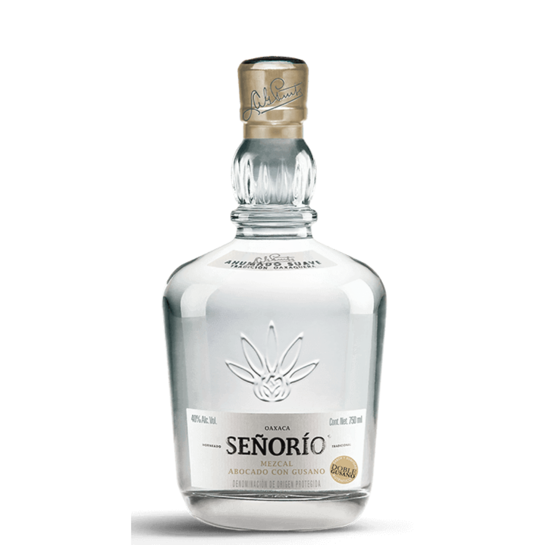 Mezcal El Señorio Abocado with Worm