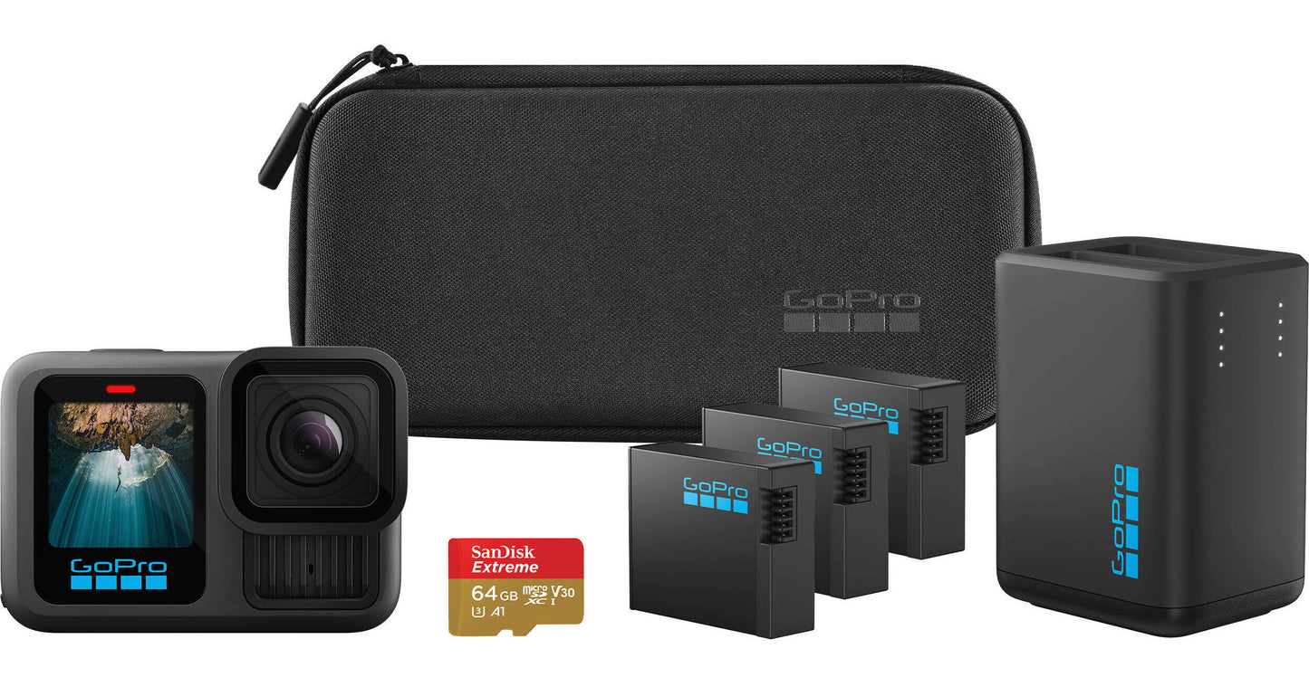 Go Pro Hero13 Extended Power Bundle
