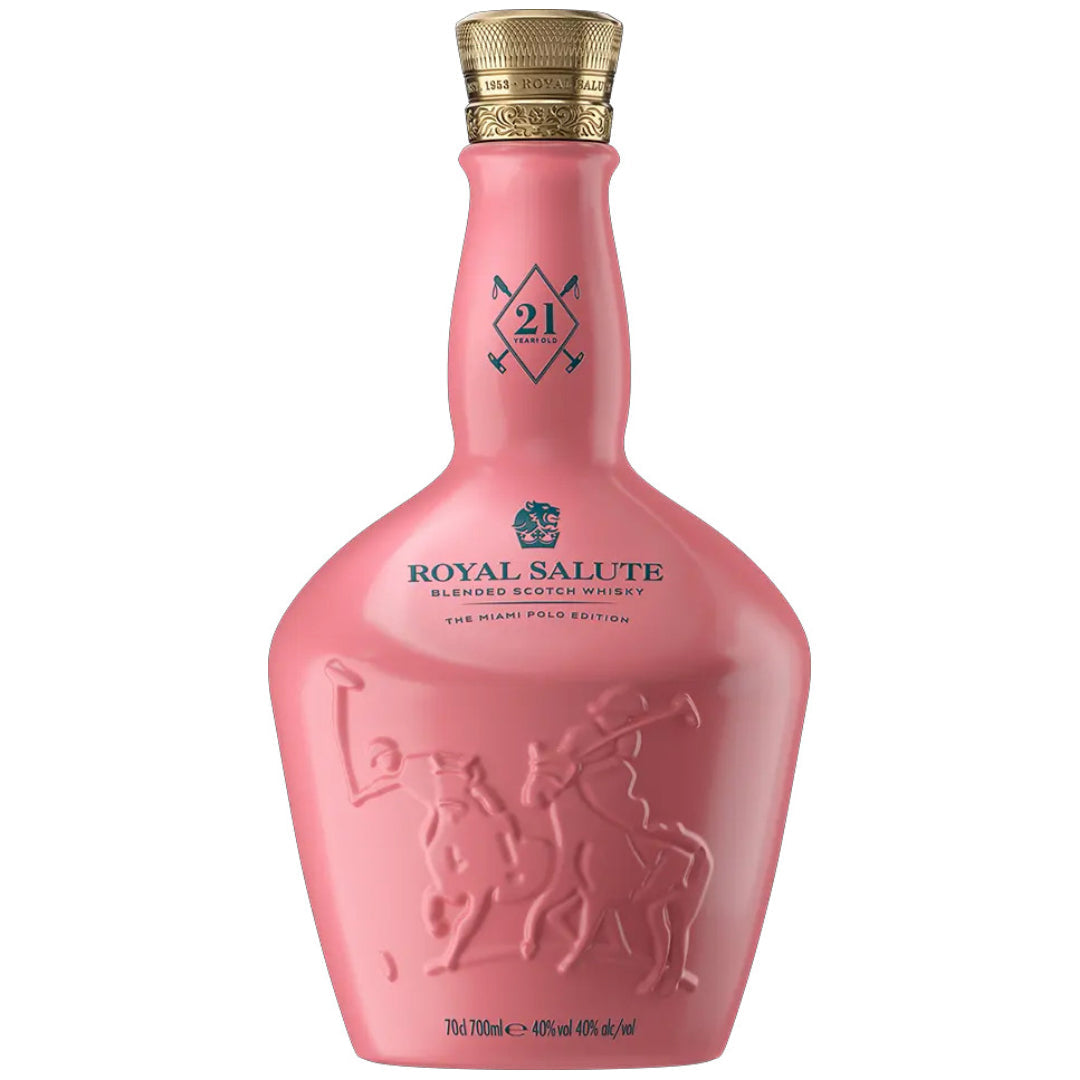 Royal Salute 21 years old Blended Malt Scotch Whisky The Miami Polo Edition