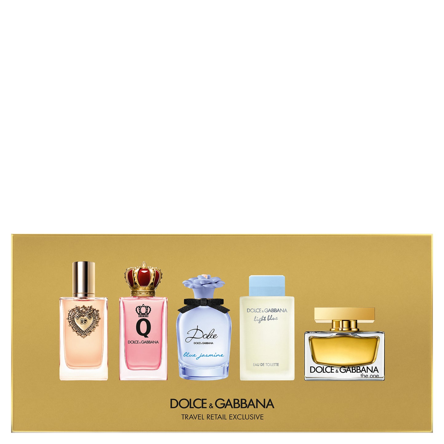 Mini set de viaje femenino Dolce&Gabbana