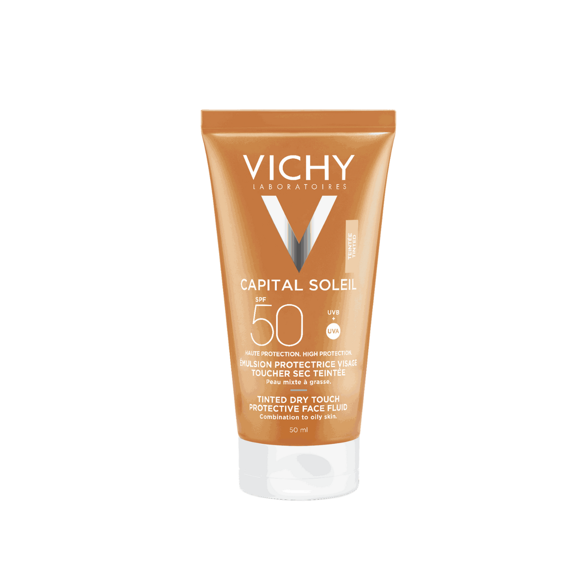 Vichy Capital Soleil Tinted Dry Touch Face Fluid SPF 50+