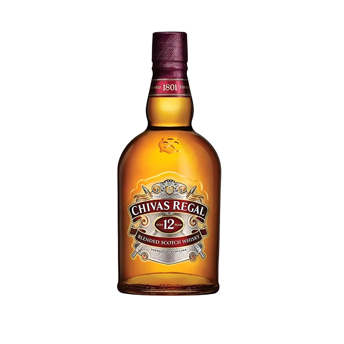 Chivas Regal 12 Years Old Blended Scotch Whisky (3X1000 ml.)