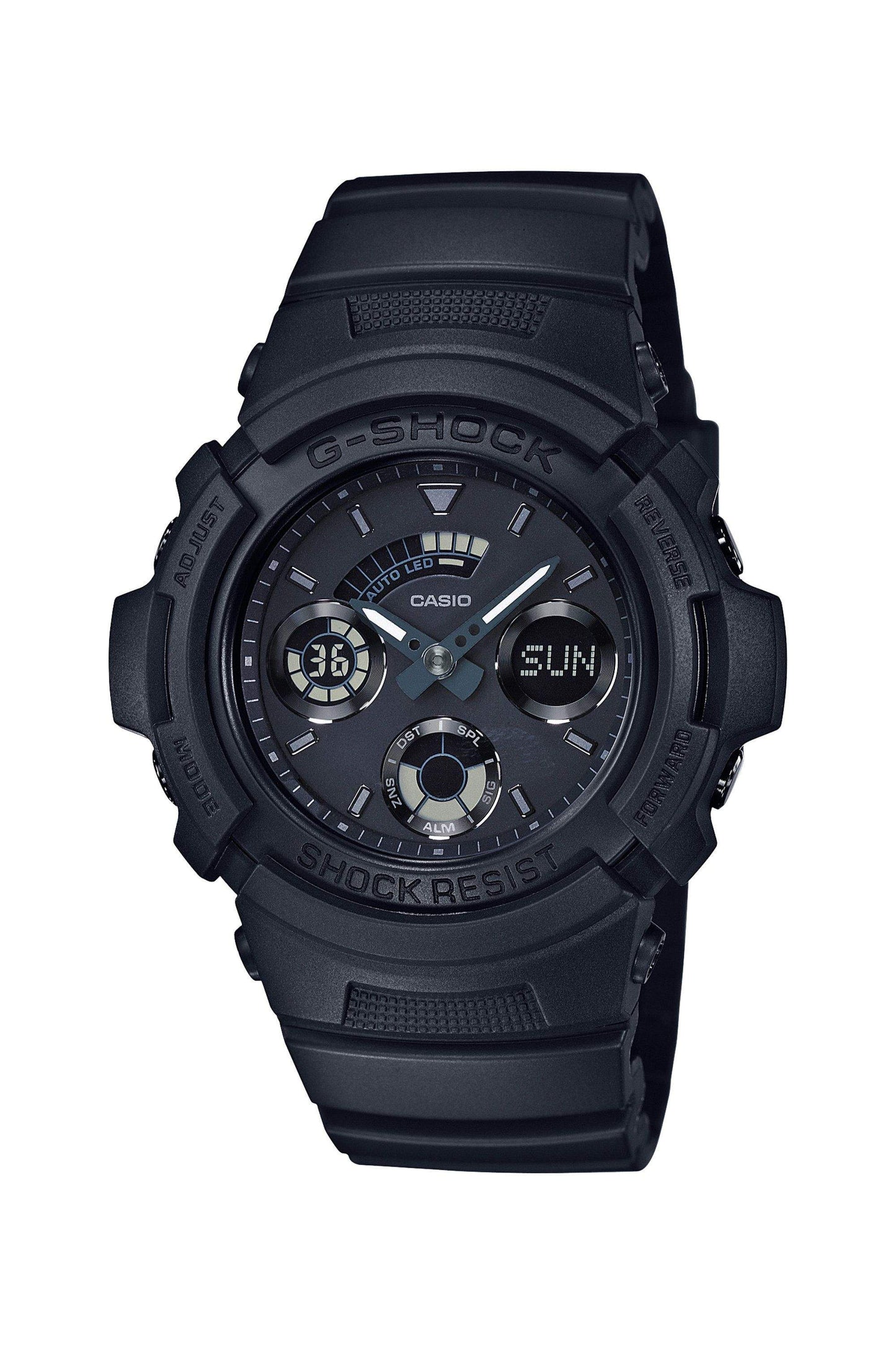 Men's Classic Sport Analog-Digital Black Watch