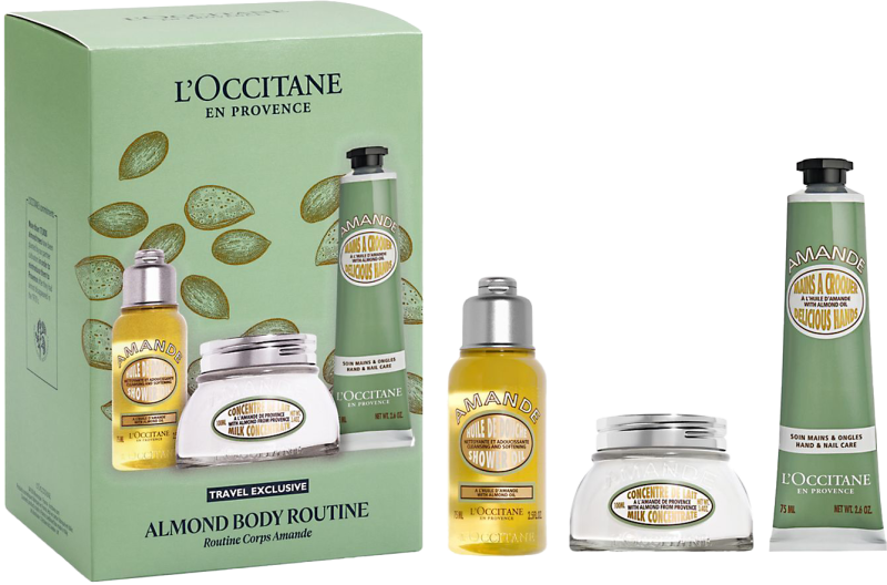 Almond Body Care Routine Set