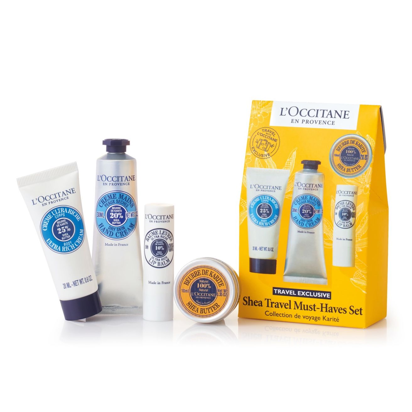 Shea Travel Must-Haves Set