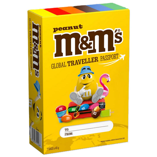 Chocolates M&M Peanut Passport Caja - 315g