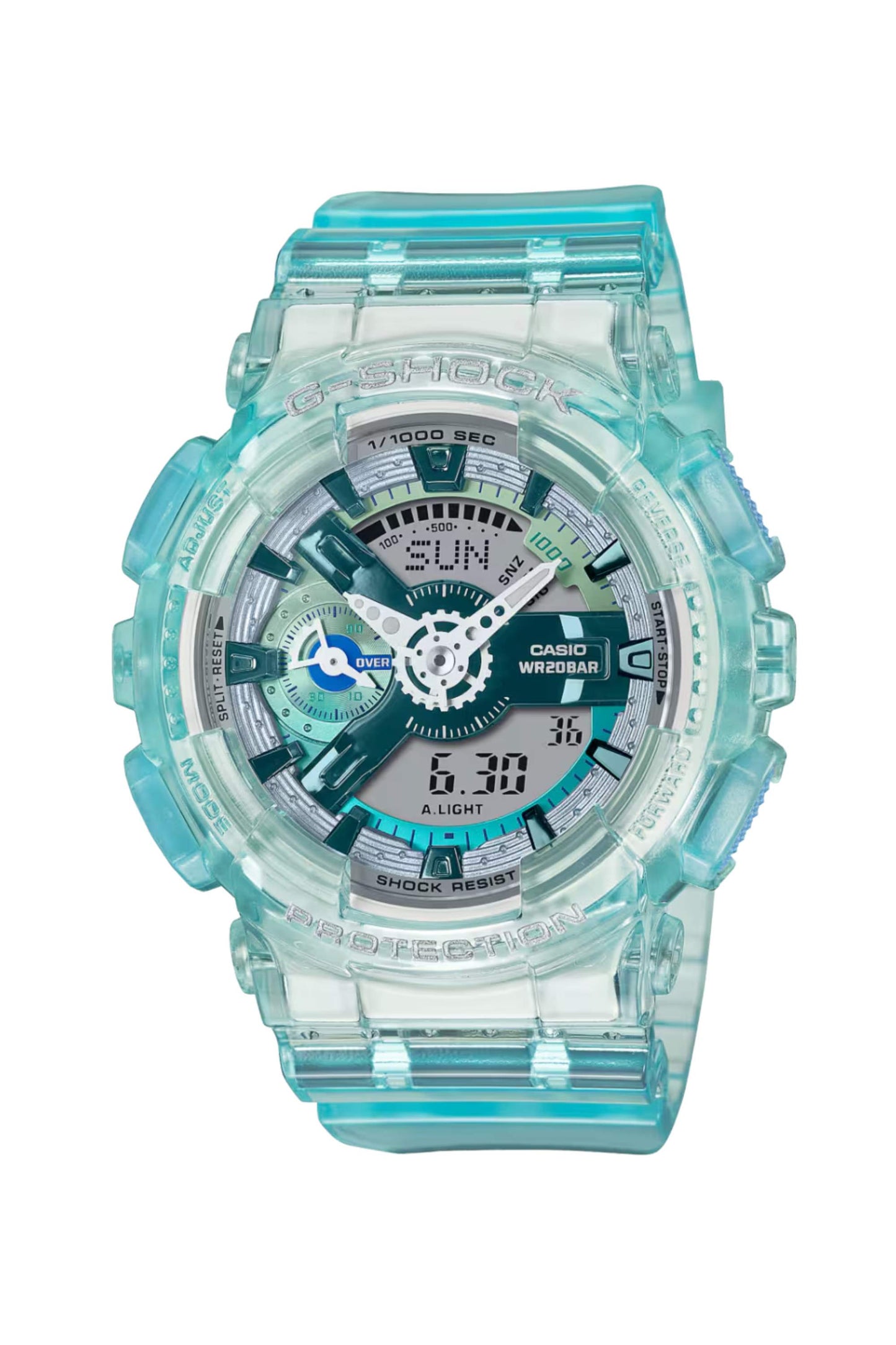 Women's Light Blue Youth Analog-Digital Watch