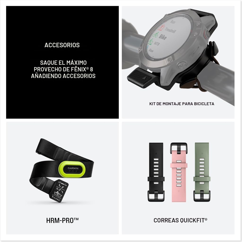 Garmin Fenix 8 SOLAR Sapphire 51mm 