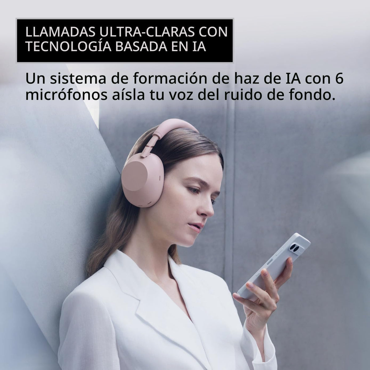 Sony Audífonos Estéreo Bluetooth con Cancelación de Ruido 1000XM6