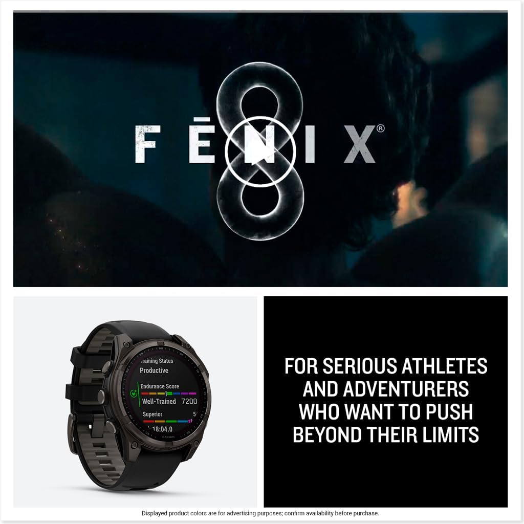 Garmin Fenix 8 SOLAR Sapphire 47mm 