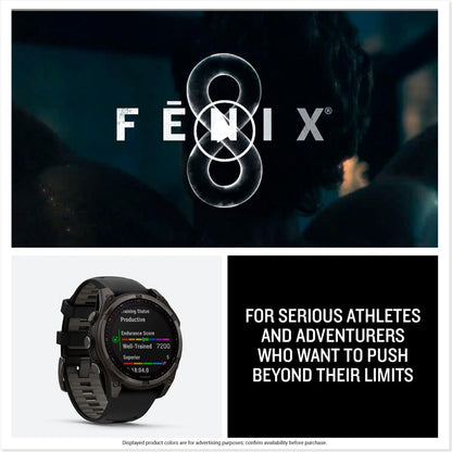 Garmin Fenix 8 SOLAR Sapphire 47mm 