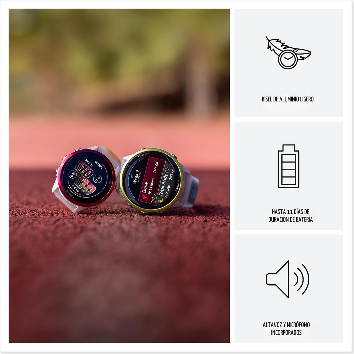 Garmin Forerunner 570 47mm Aluminio 