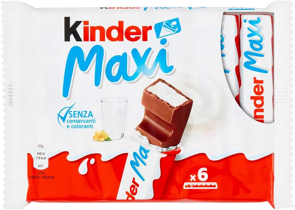 Kinder Maxi Chocolates - 100g