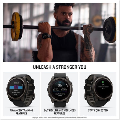 Garmin Fenix 8 SOLAR Sapphire 51mm 