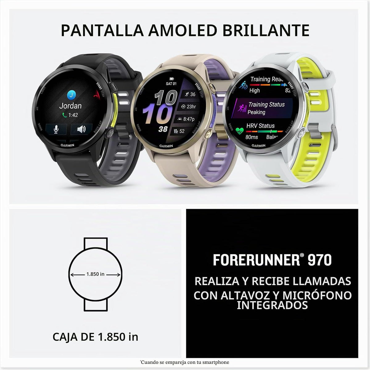 Garmin Forerunner 970 47mm Titanium