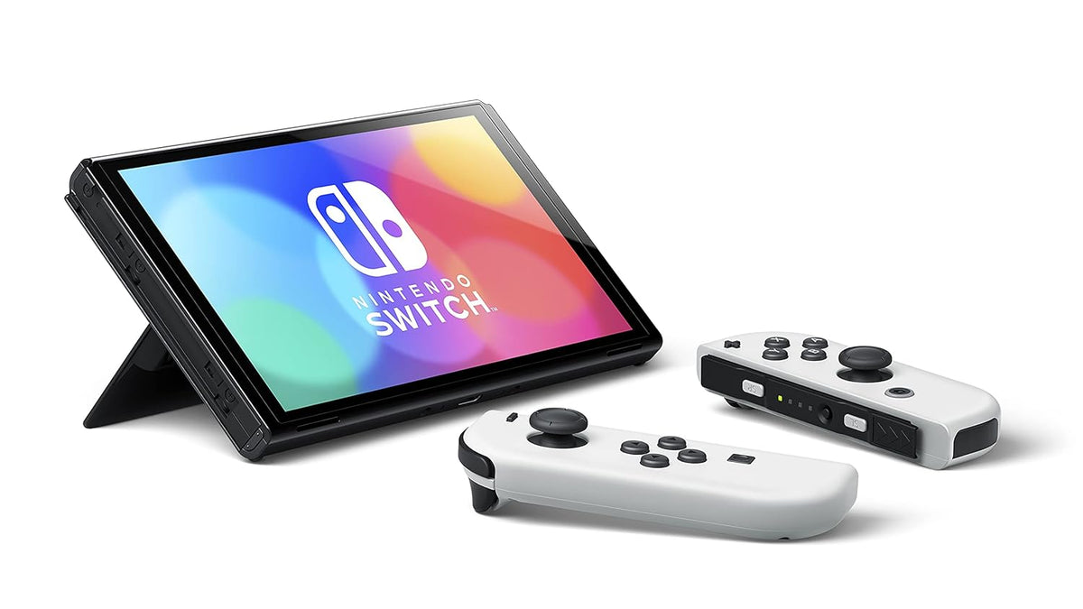 Consola Nintendo Switch™ OLED Blanca Bundle + Super Mario Bros.™ Wonder