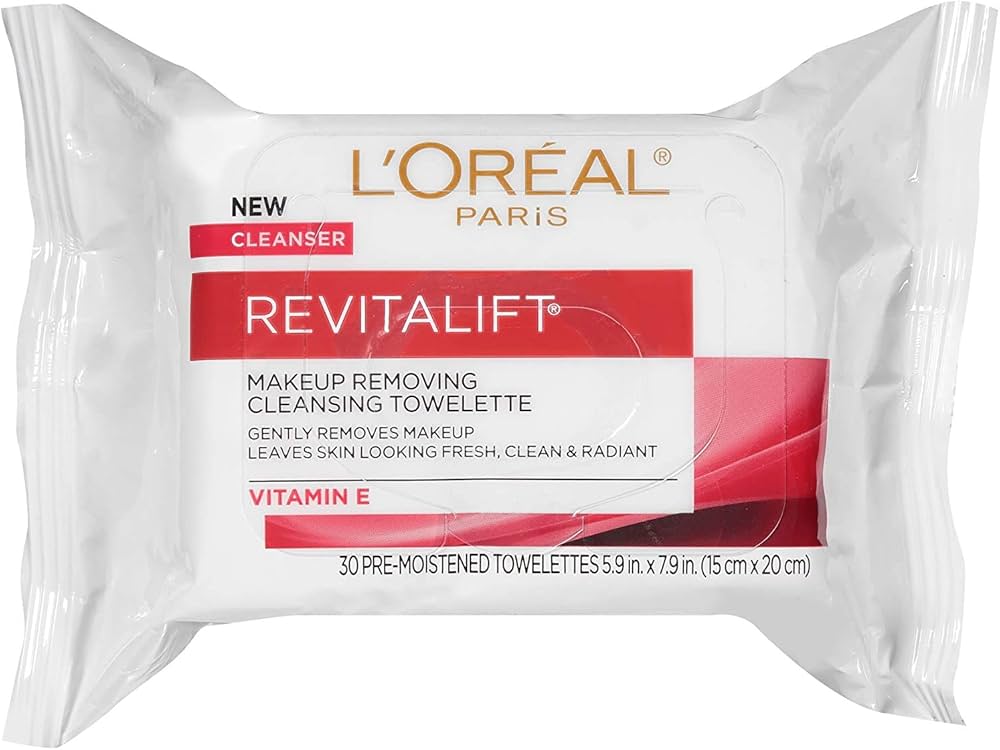 Revitalift Radiant Smoothing Cleansing Towelettes