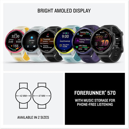 Garmin Forerunner 570 42mm Aluminio 