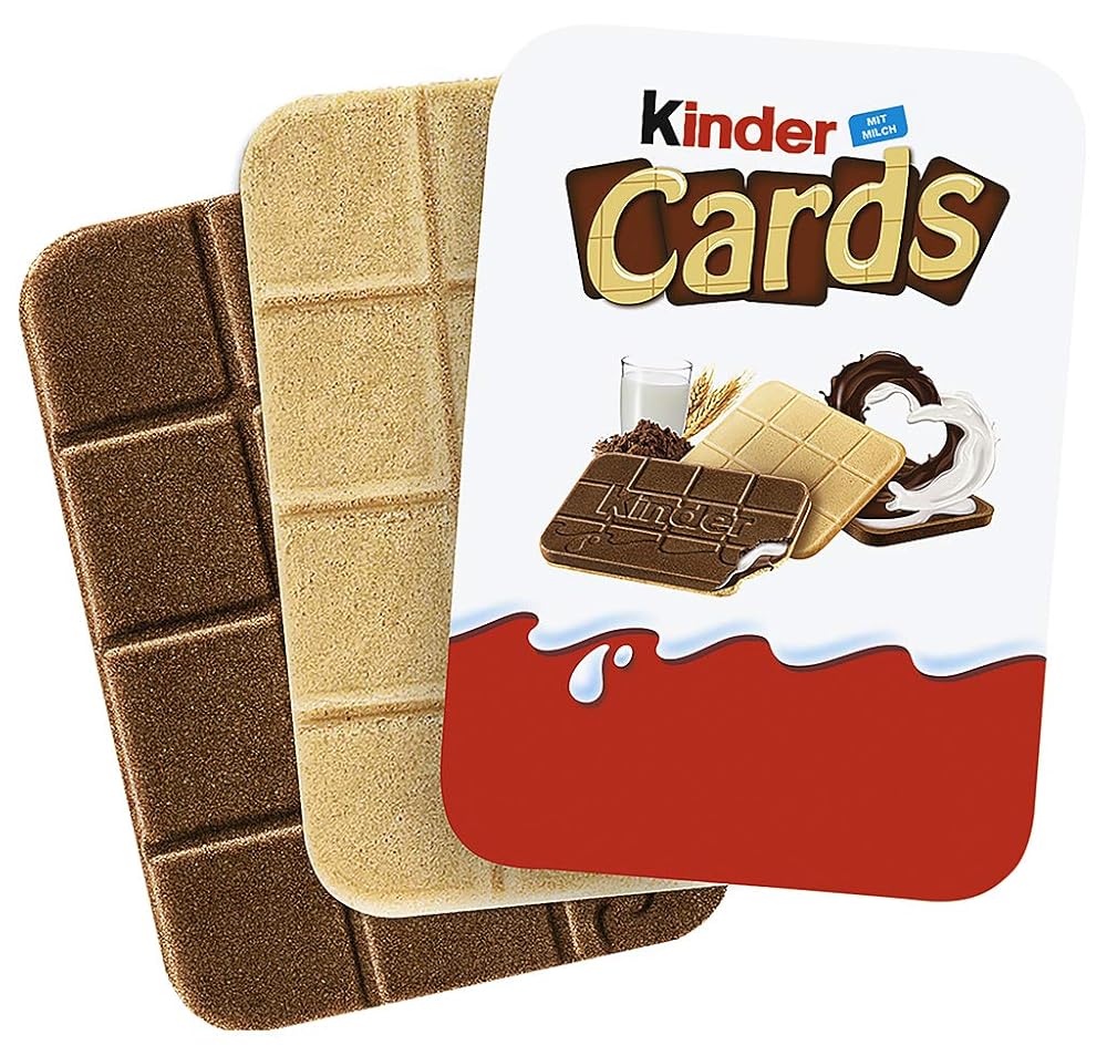 Kinder Cards chocolates