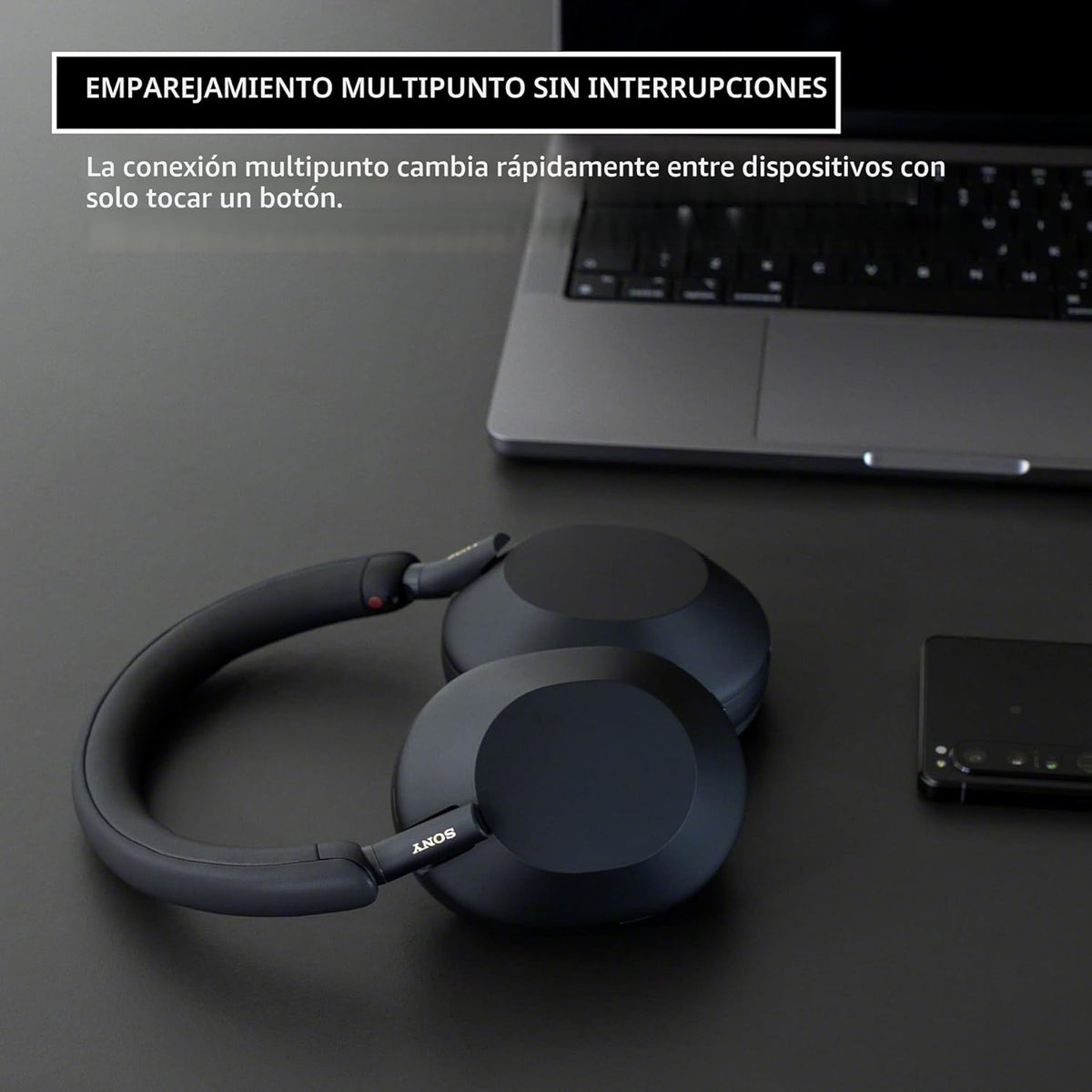 Sony Bluetooth Stereo Headphones with Noise Cancellation 1000XM5