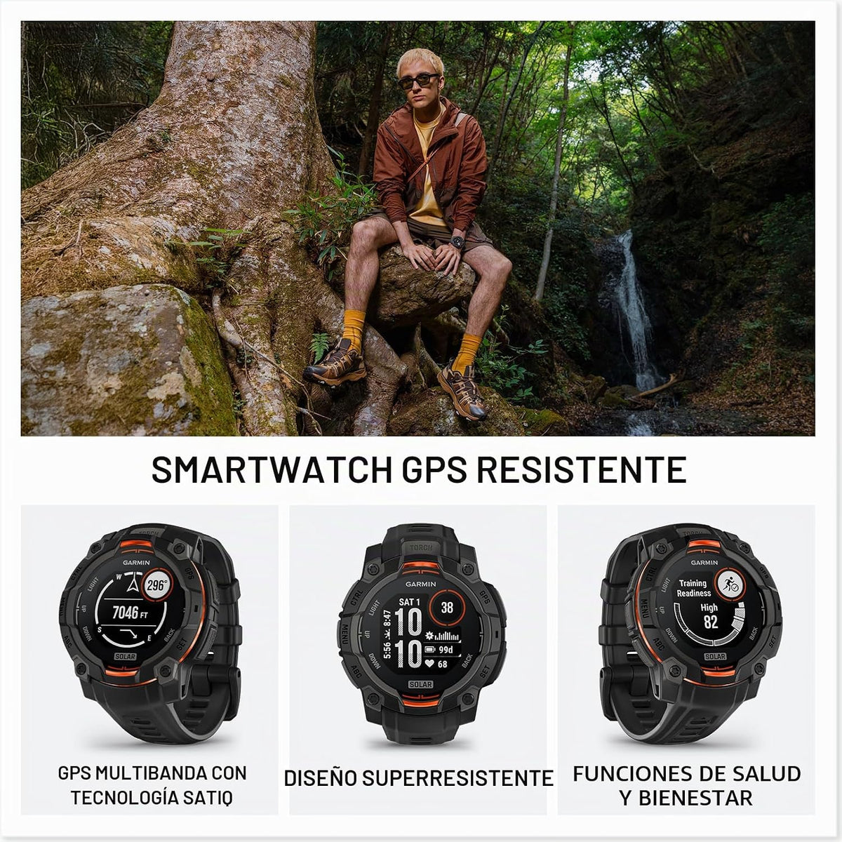Garmin Instinct 3 - 45mm SOLAR