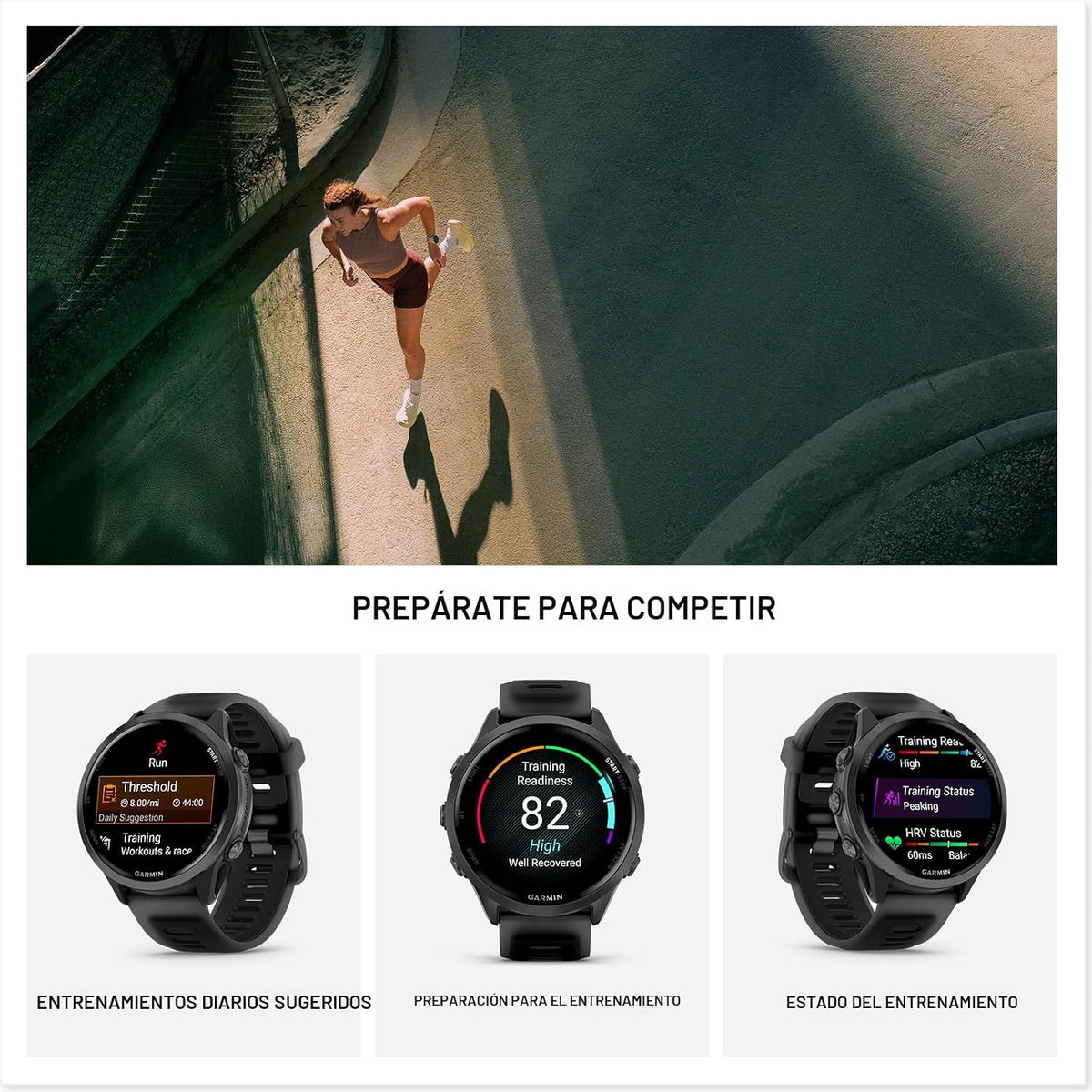 Garmin Forerunner 570 47mm Aluminio 