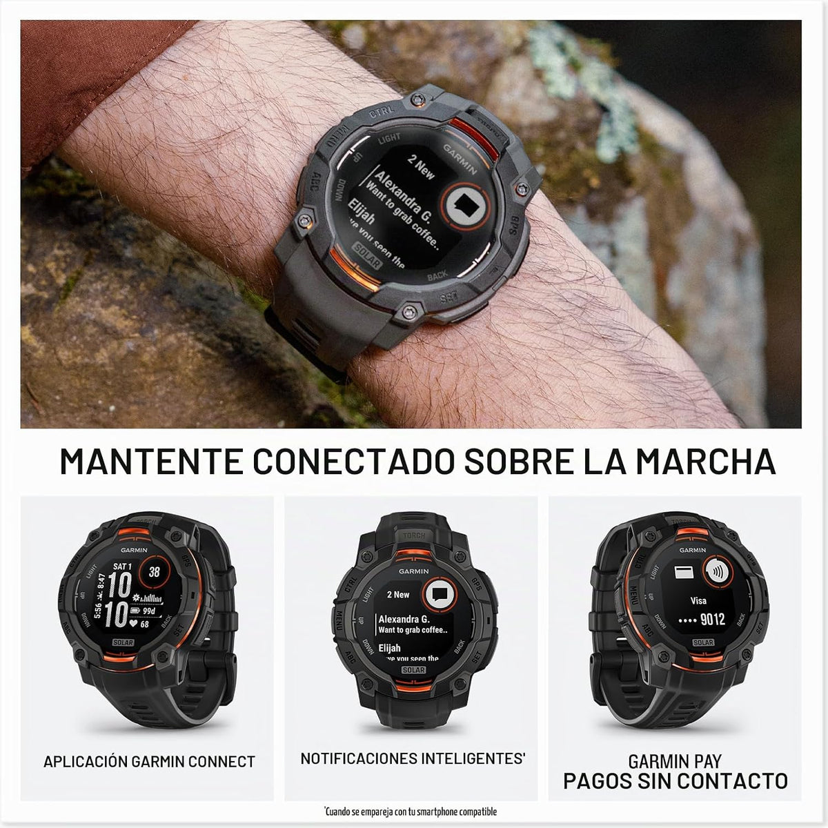 Garmin Instinct 3 - 45mm SOLAR