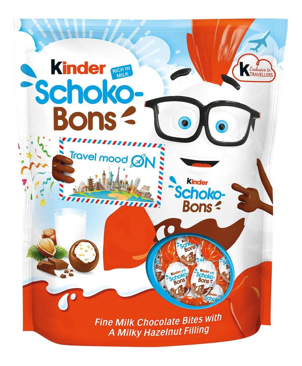 Chocolates Kinder Schokobons  Bolsa - 320g