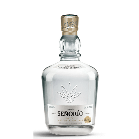Mezcal El Señorio Abocado con Gusano