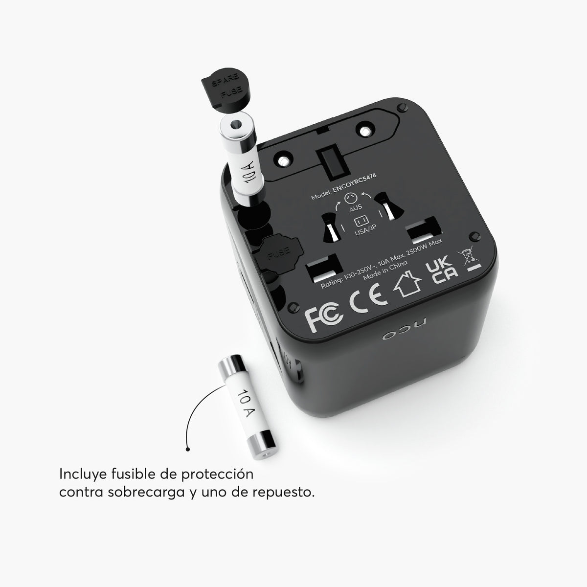 Universal AC Travel Adapter – All in One