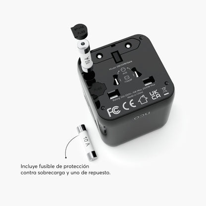 Universal AC Travel Adapter – All in One