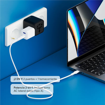 Universal AC Travel Adapter – All in One