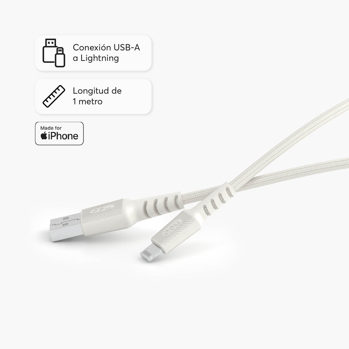 PowerLite 1M USB-A to Lightning Cable