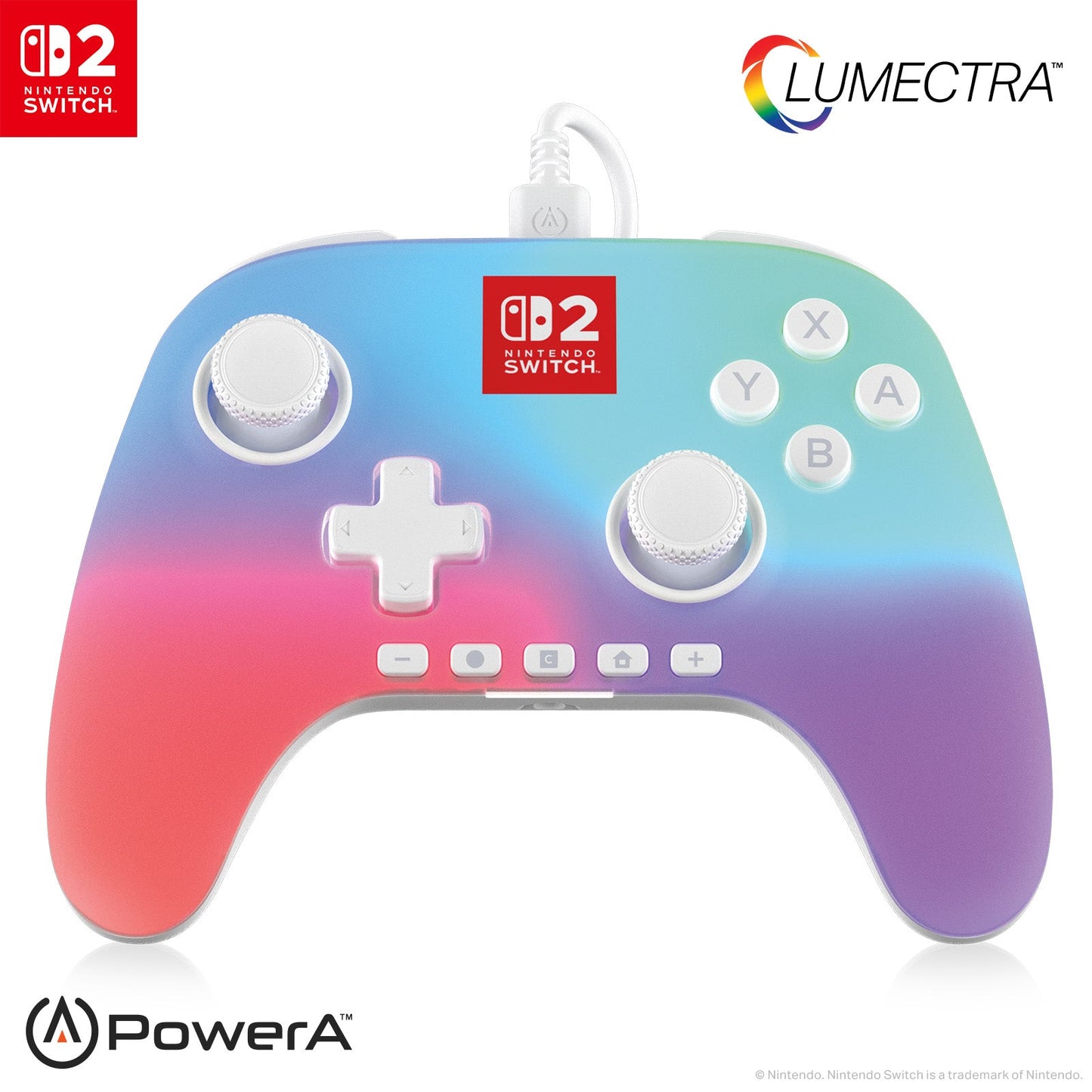 PowerA Wired Controller for Nintendo Switch™ 2 with Lumectra™