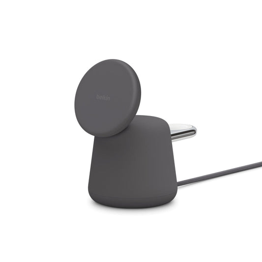 Base de Carga Inalámbrica Belkin BoostCharge Pro 2 en 1 con MagSafe