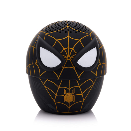 Bocina Bluetooth Bitty Boomers Marvel Spider-Man Black and Gold Edición Coleccionable