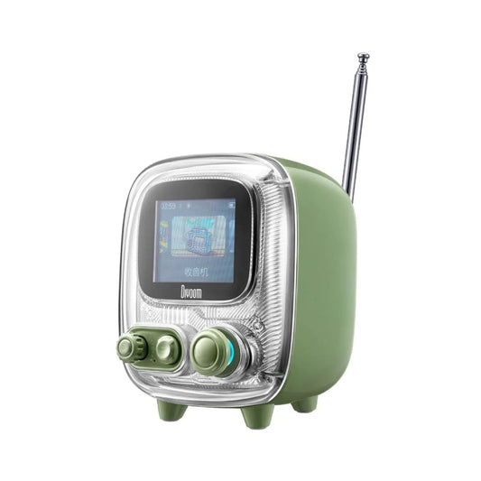 Bocina Bluetooth Divoom Tiivoo 2 con Radio y Pantalla de Pixeles