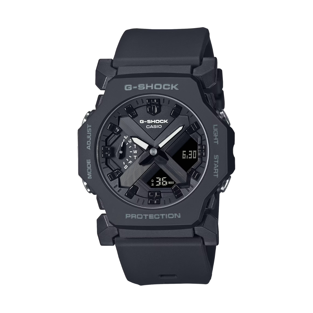 Men's Black Analog Digital Teen Watch
