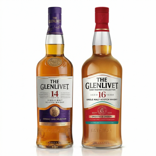ANY 2 Glenlivet 14 & 16 YO