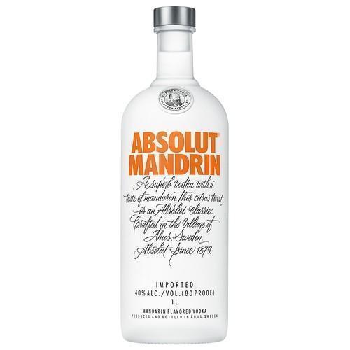 Absolut® Mandrin Mandarin orange-flavored vodka