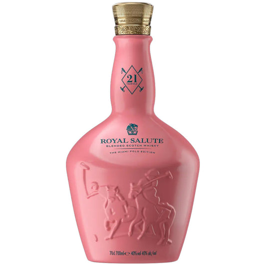 Royal Salute 21 years old Blended Malt Scotch Whisky The Miami Polo Edition