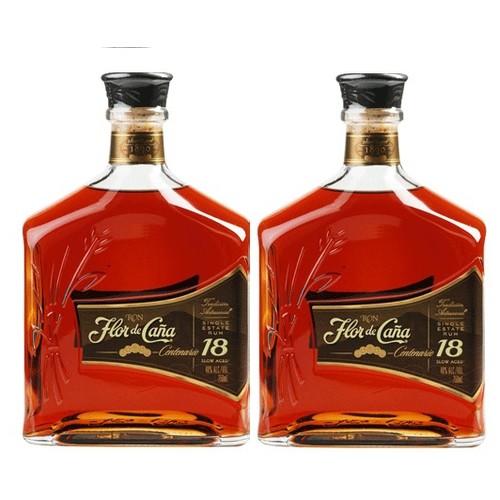 Flor De Caña Centenario Gold 18 Years - 2 pack