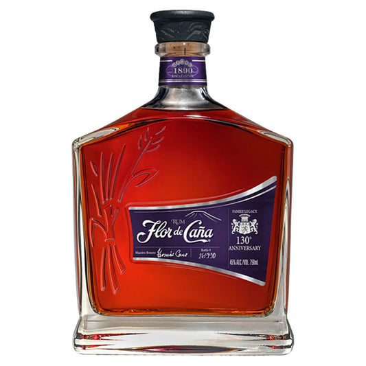 Flor de Caña 130th Anniversary with Cup