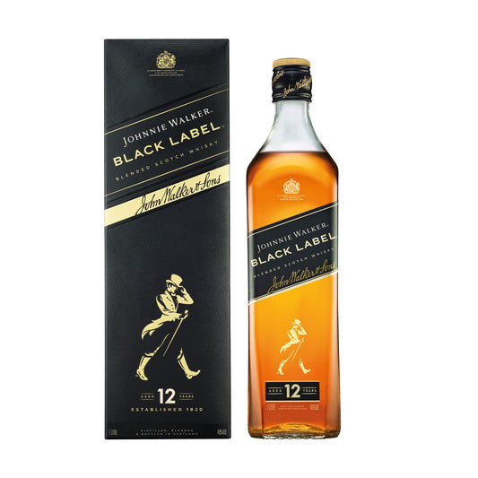 Johnnie Walker Black Label Aged 12 Years Blended Scotch Whisky