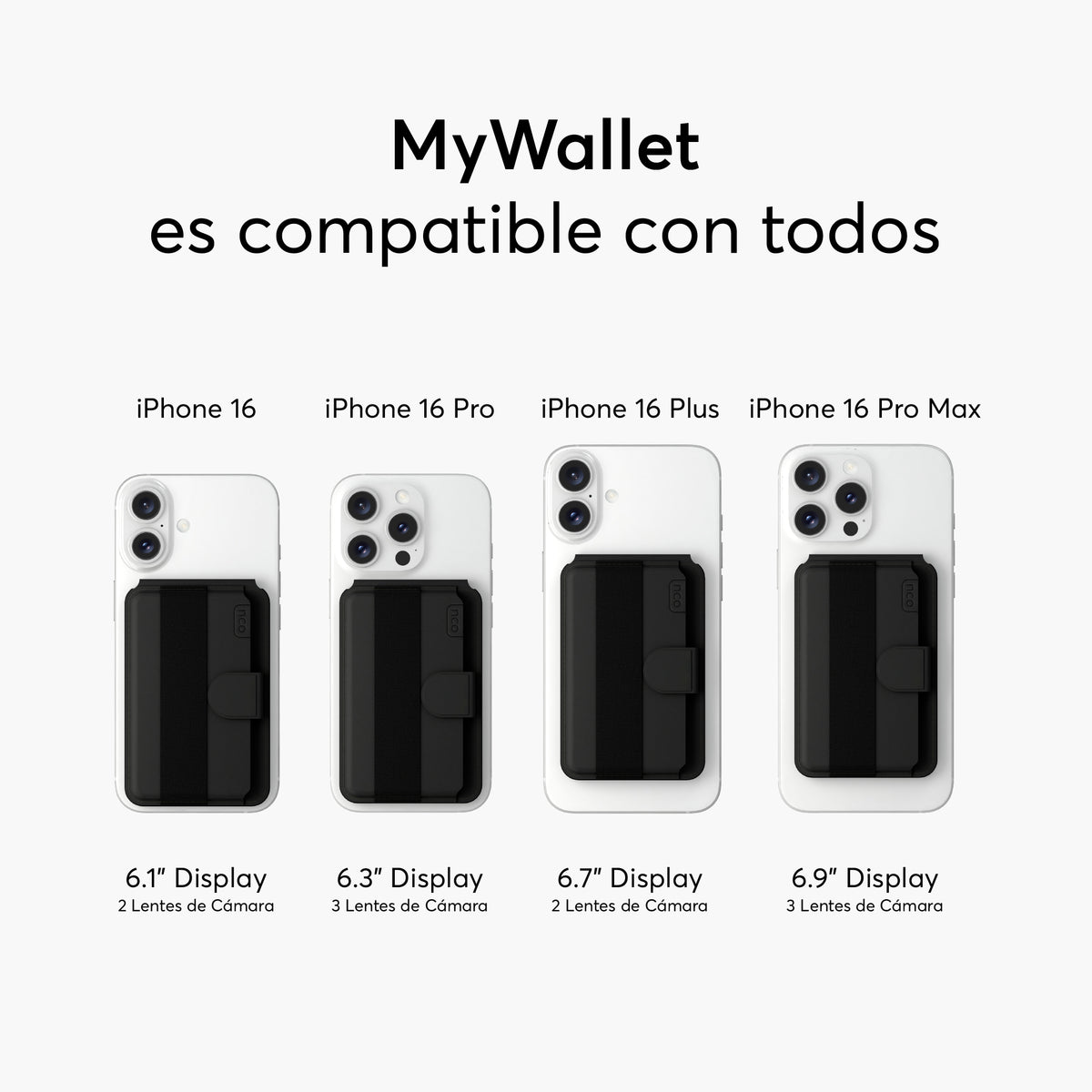 MyWallet compatible con Find My® para iPhone