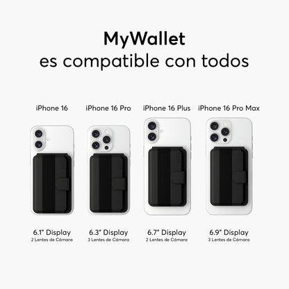 MyWallet compatible con Find My® para iPhone